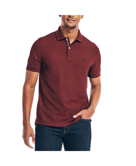 Nautica Mens Short Sleeve Solid Deck Polo ShirtPolo Shirt